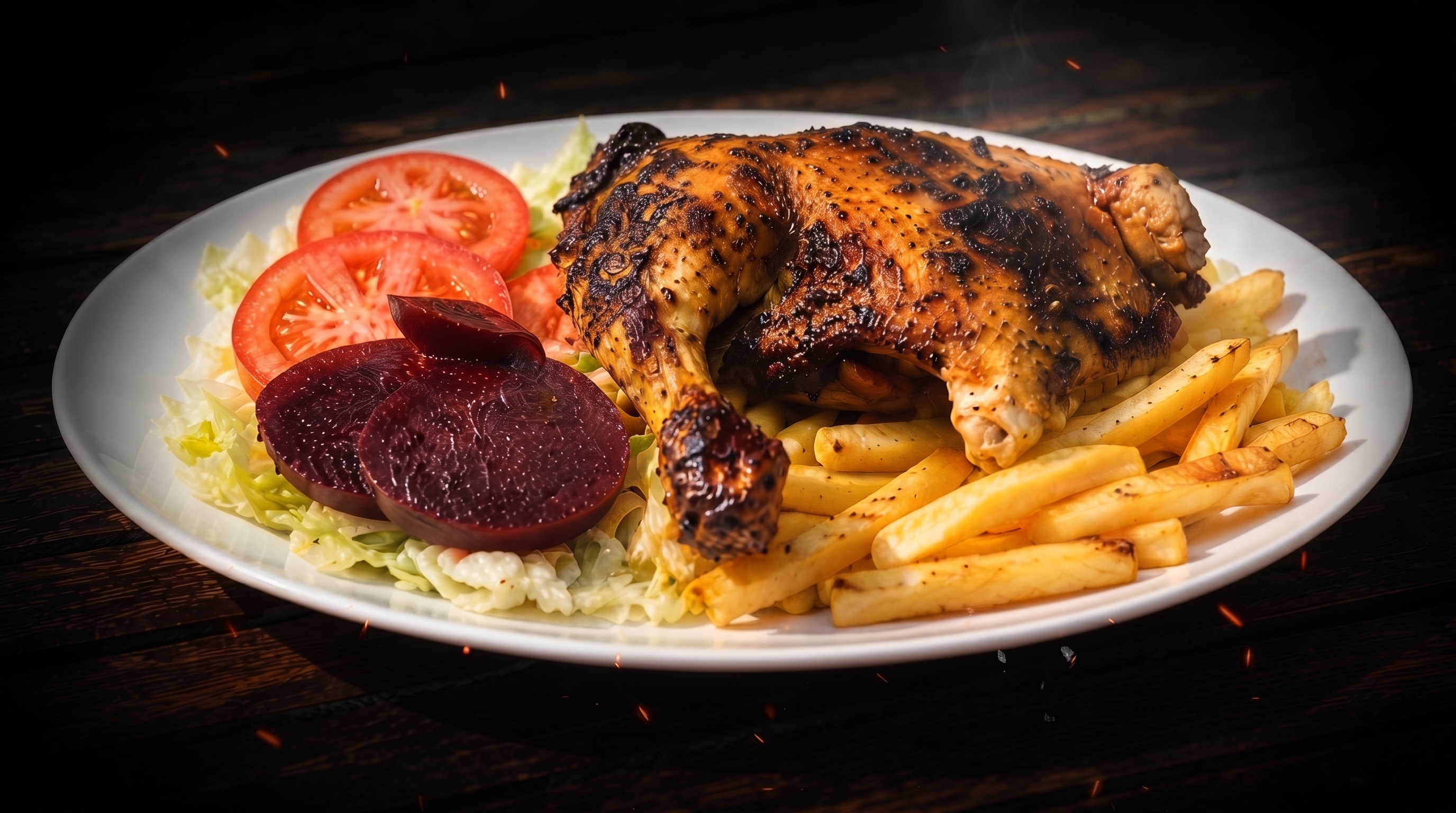 Pollo a la brasa